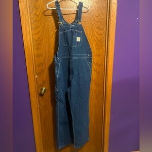 Carhartt denim overalls